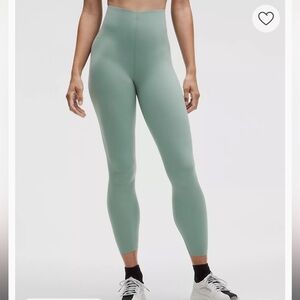 NWT Lululemon Glow Up High Rise Tight 25” Size 12 Crater Blue